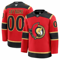 Ottawa Senators Fanatics Alternate Custom Premium Jersey Red
