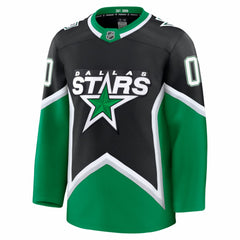 Dallas Stars Fanatics Alternate Premium Custom Jersey Black