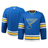 St. Louis Blues Fanatics Home Authentic Pro Jersey Blue