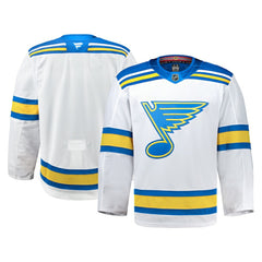 St. Louis Blues Fanatics Away Authentic Pro Jersey White