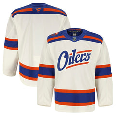 Edmonton Oilers Fanatics Alternate Authentic Pro Jersey Light Beige