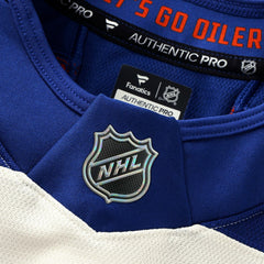Edmonton Oilers Fanatics Alternate Authentic Pro Jersey Light Beige