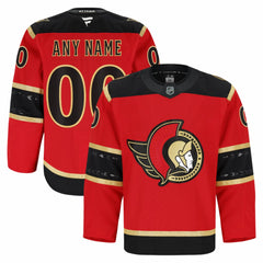 Ottawa Senators Fanatics Alternate Authentic Pro Custom Jersey Red