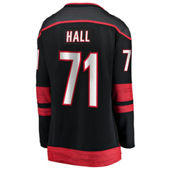Taylor Hall Carolina Hurricanes Fanatics Women's Home Breakaway Player Jersey Black