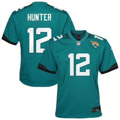 Travis Hunter Jacksonville Jaguars Youth Team Game Jersey - Teal