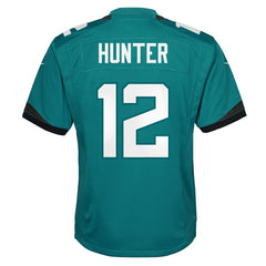 Travis Hunter Jacksonville Jaguars Youth Team Game Jersey - Teal