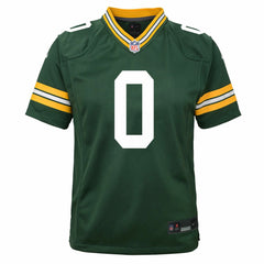 Matthew Golden Green Bay Packers Youth Team Game Jersey - Green