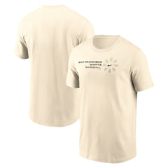 San Francisco Giants Pinwheel Lockup T-Shirt Natural | Nike