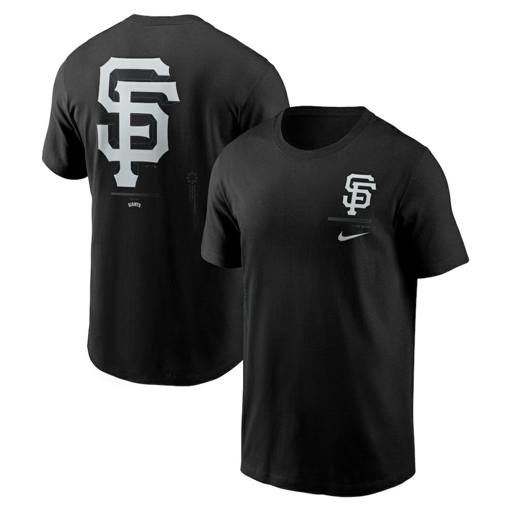 San Francisco Giants Bar Loading T-Shirt Black | Nike