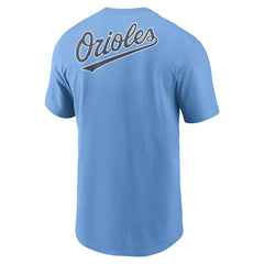 Baltimore Orioles Record Shattered T-Shirt Light Blue | Nike
