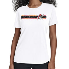 Pittsburgh Pirates Starter Women's Team Stripe T-Shirt White