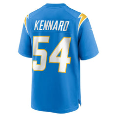 Kyle Kennard Los Angeles Chargers Team Game Jersey - Powder Blue