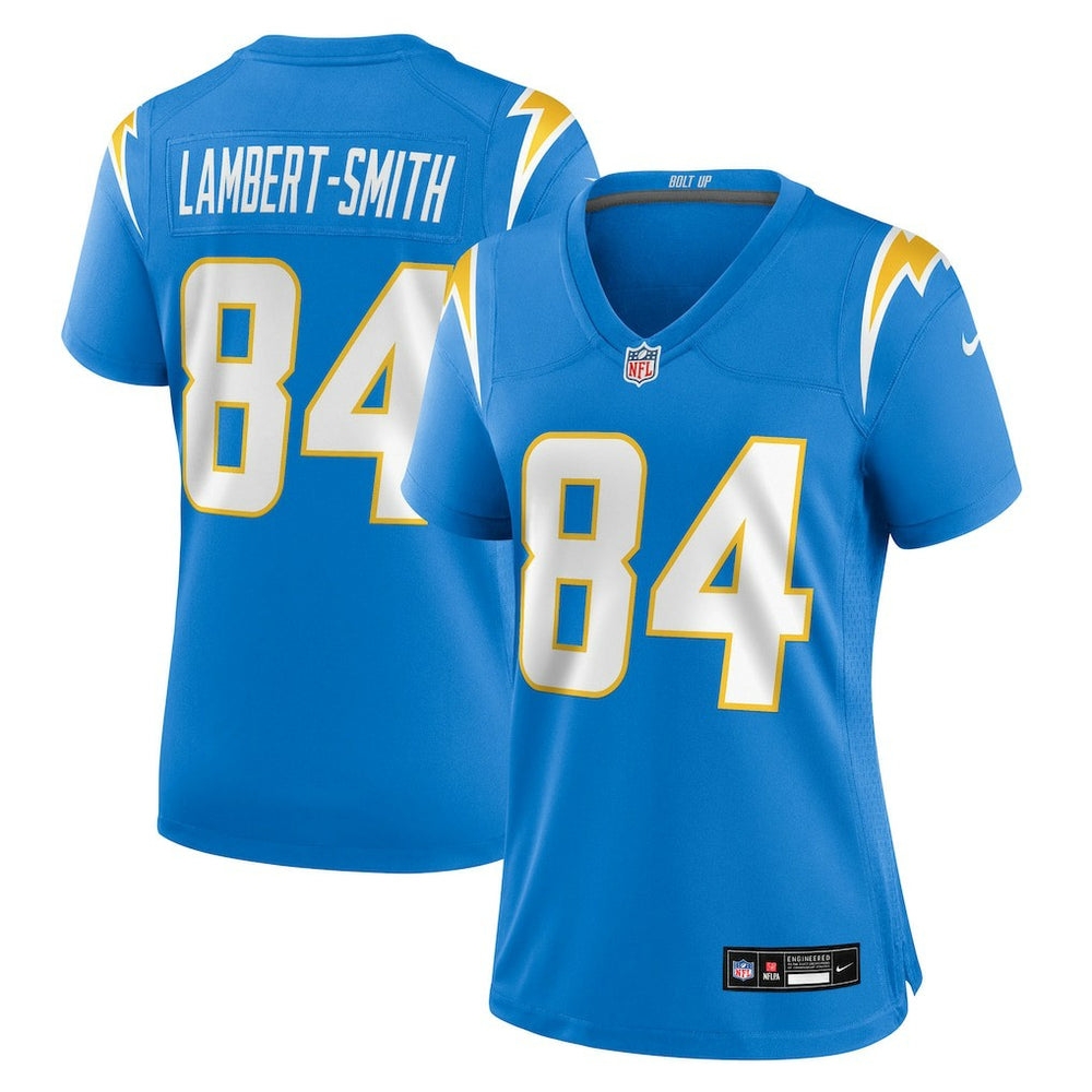 KeAndre Lambert-Smith Los Angeles Chargers Women's Team Game Jersey - Powder Blue