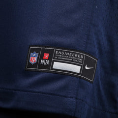 Grey Zabel Seattle Seahawks Team Game Jersey - College Navy