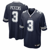 George Pickens Dallas Cowboys Game Jersey - Navy