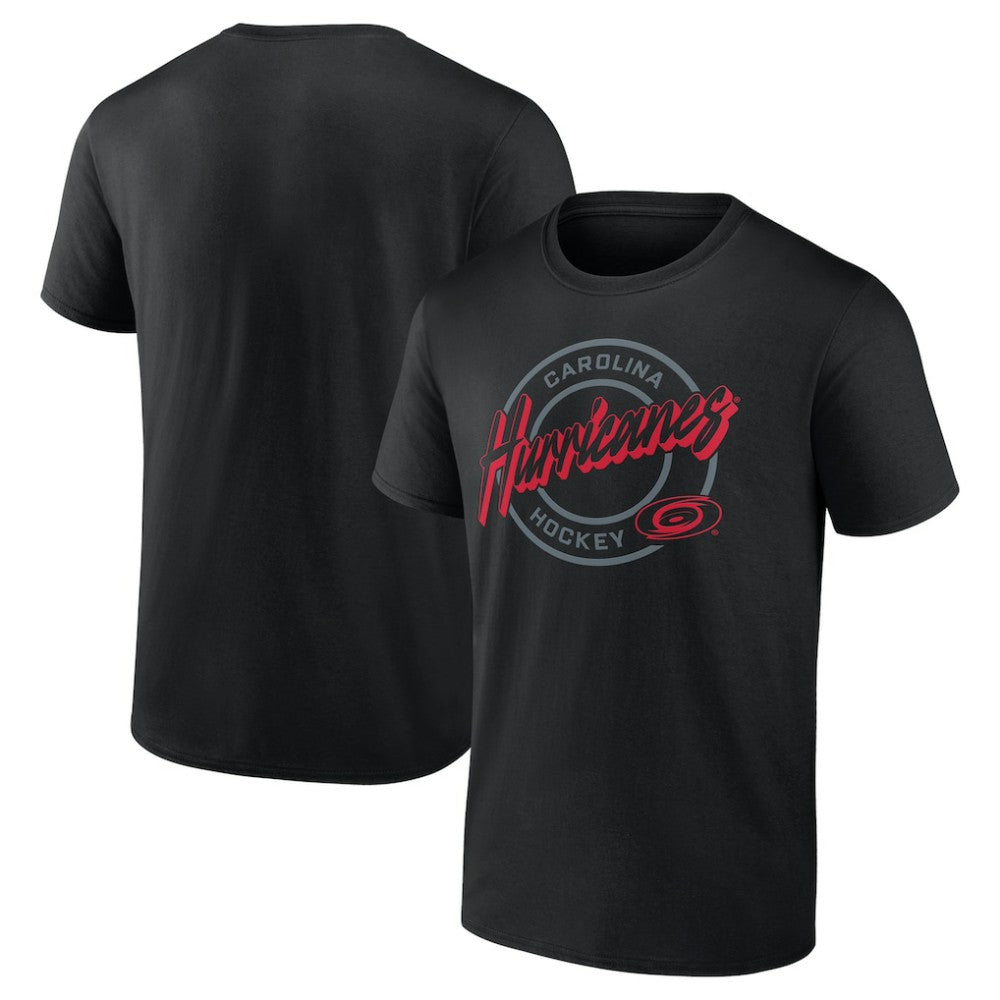 Carolina Hurricanes Colorblock Puck T-Shirt Black