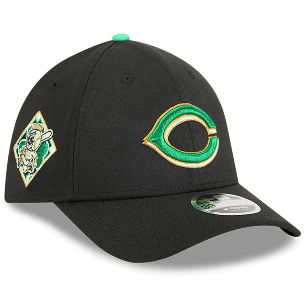 Cincinnati Reds 2026 St. Patrick's Day 39THIRTY Flex Hat Black | New Era