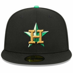 Houston Astros 2026 St. Patrick's Day 59FIFTY Fitted Hat Black | New Era