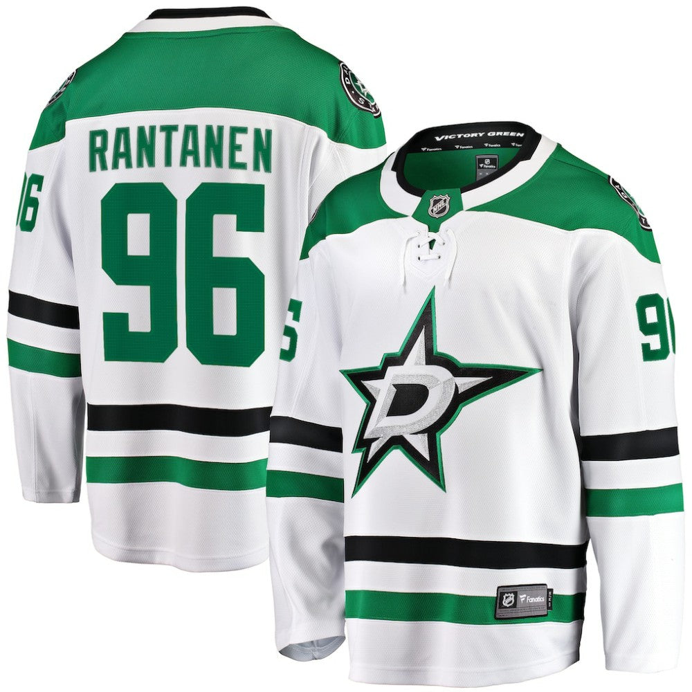 Mikko Rantanen Dallas Stars Fanatics Away Breakaway Jersey White