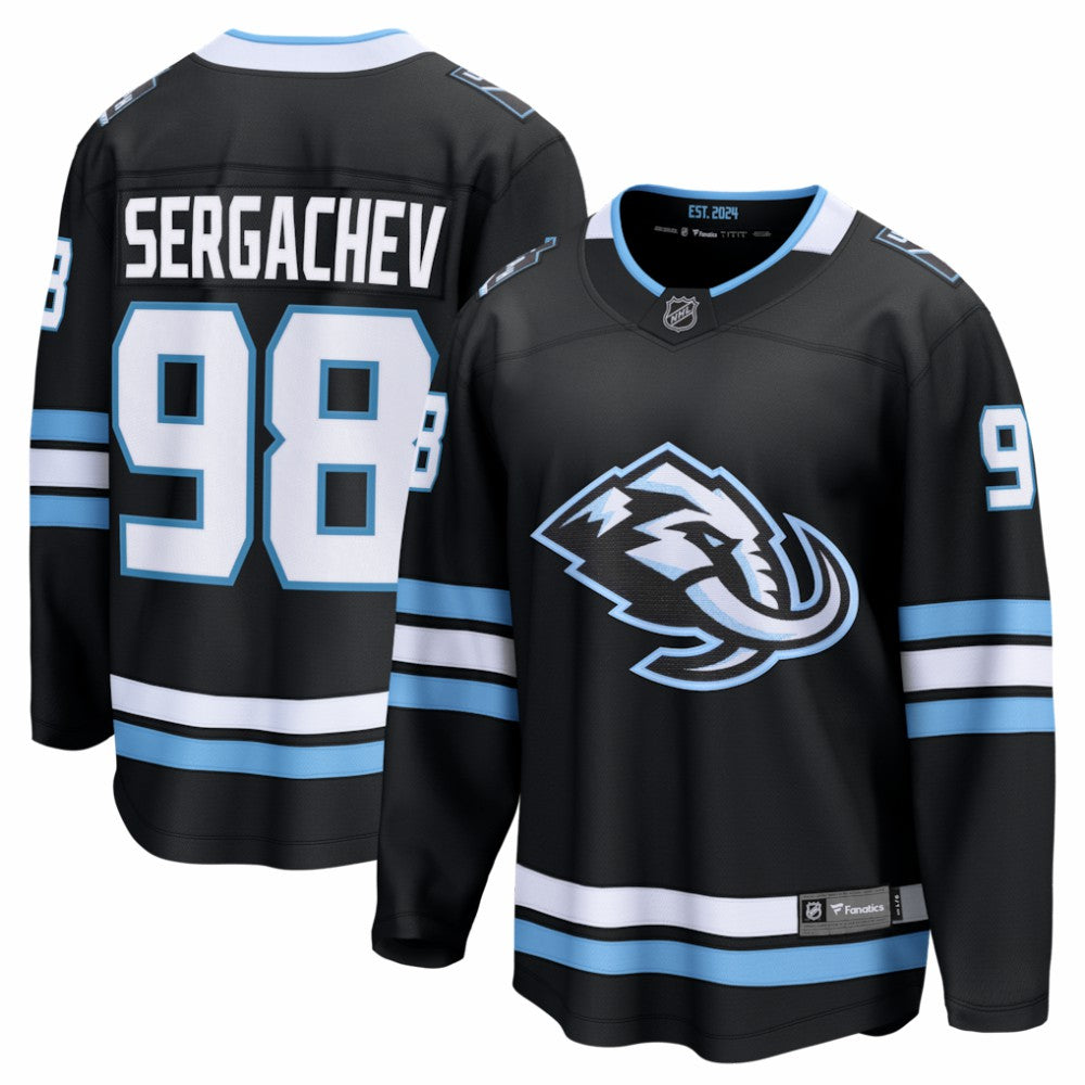 Mikhail Sergachev Utah Mammoth Fanatics Home Breakaway Player Jersey Black