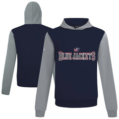 Columbus Blue Jackets Levelwear Ultimate Journey Pullover Hoodie Navy/Gray