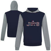 Winnipeg Jets Levelwear Ultimate Journey Pullover Hoodie Navy/Gray