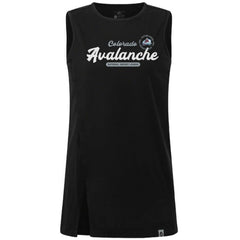 Colorado Avalanche Levelwear Women's Influx Monument Tank Top Black