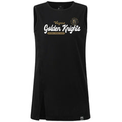 Vegas Golden Knights Levelwear Women's Influx Monument Tank Top Black