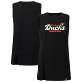 Anaheim Ducks Levelwear Women's Influx Monument Tank Top Black