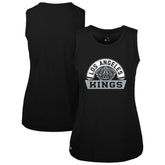 Los Angeles Kings Levelwear Women's Macy Banner Arch Tank Top Black