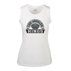 Los Angeles Kings Levelwear Women's Macy Banner Arch Tank Top White