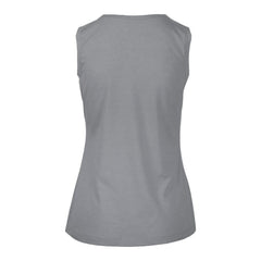 Toronto Maple Leafs Levelwear Women's Macy Banner Arch Tank Top Gray