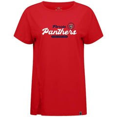Florida Panthers Levelwear Women's Influx Monument T-Shirt Red