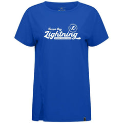 Tampa Bay Lightning Levelwear Women's Influx Monument T-Shirt Royal