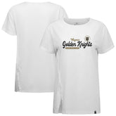 Vegas Golden Knights Levelwear Women's Influx Monument T-Shirt White