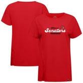 Ottawa Senators Levelwear Women's Influx Monument T-Shirt Red