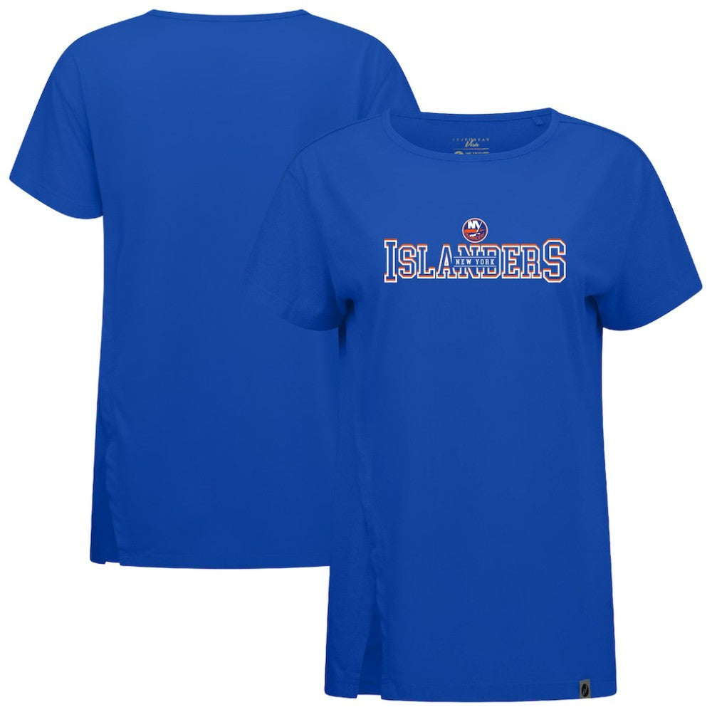 New York Islanders Levelwear Women's Influx Journey T-Shirt Royal