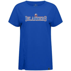 New York Islanders Levelwear Women's Influx Journey T-Shirt Royal