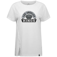 Los Angeles Kings Levelwear Women's Influx Banner Arch T-Shirt White