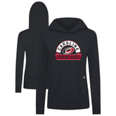 Carolina Hurricanes Levelwear Women's Relay Banner Arch Pullover Hoodie Black