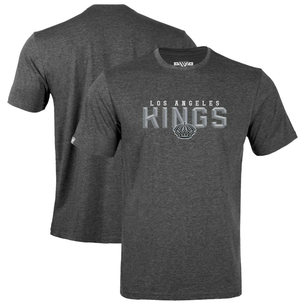 Los Angeles Kings Levelwear Richmond Carve T-Shirt Athletic Heather Gray