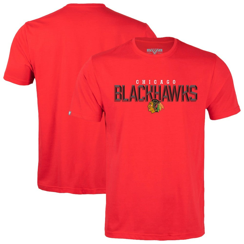 Chicago Blackhawks Levelwear Richmond Carve T-Shirt Red