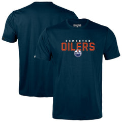 Edmonton Oilers Levelwear Richmond Carve T-Shirt Navy