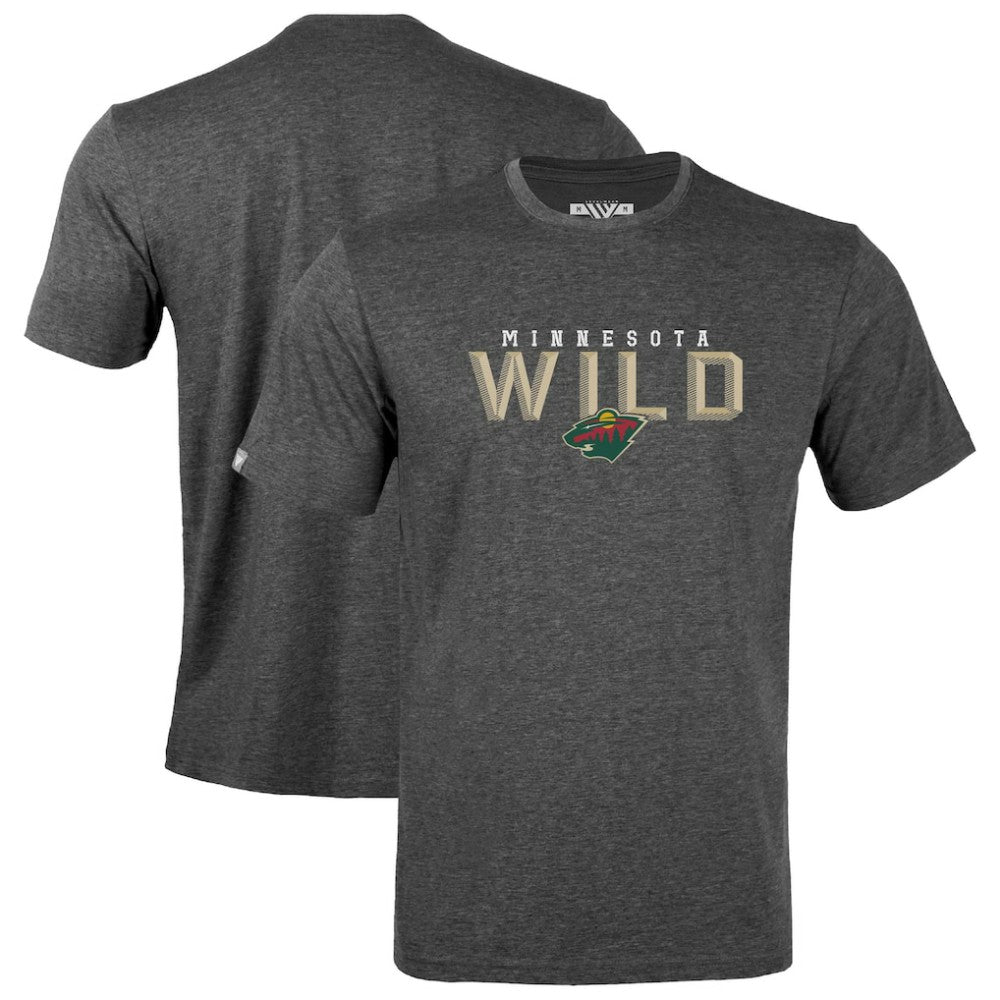Minnesota Wild Levelwear Richmond Carve T-Shirt Gray