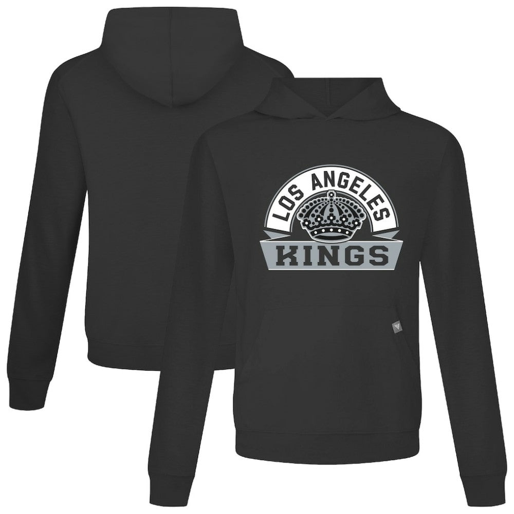 Los Angeles Kings Levelwear Relay Banner Arch Pullover Hoodie Black