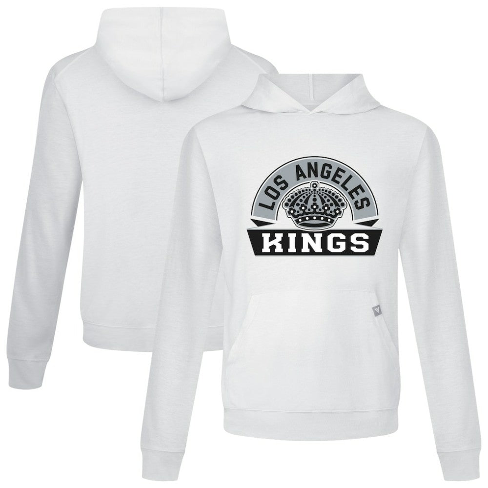 Los Angeles Kings Levelwear Relay Banner Arch Pullover Hoodie White