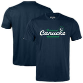 Vancouver Canucks Levelwear Youth Little Richmond Monument T-Shirt Navy