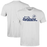 Tampa Bay Lightning Levelwear Youth Little Richmond Monument T-Shirt White