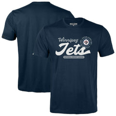 Winnipeg Jets Levelwear Youth Little Richmond Monument T-Shirt Navy