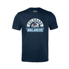 Colorado Avalanche Levelwear Youth Little Richmond Banner Arch T-Shirt Navy